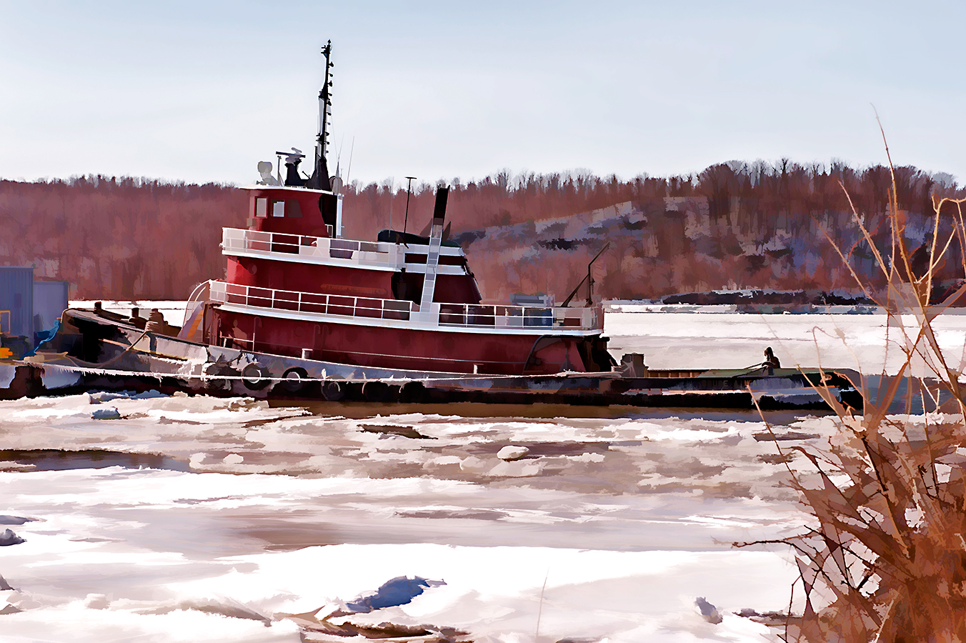 1502_0060pastela.jpg - Feb -- Tug in the Hudson